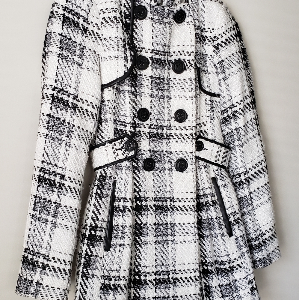 Bcx Double Breasted Button Down Pea Coat - image 2